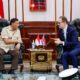 Perkuat Kemitraan Strategis, Menhan RI Terima Kunjungan Dubes Inggris