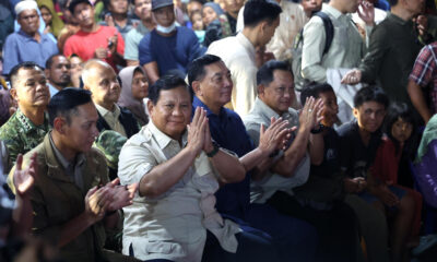 Tanpa Sekat, Menhan Dampingi Presiden Lalui Malam Pergantian Tahun Bersama Warga Terdampak di Tapanuli Selatan