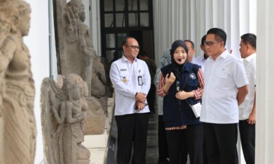 Wamenhan Kunjungi Museum Nasional Indonesia, Tinjau Koleksi Sejarah dan Ruang ImersifA