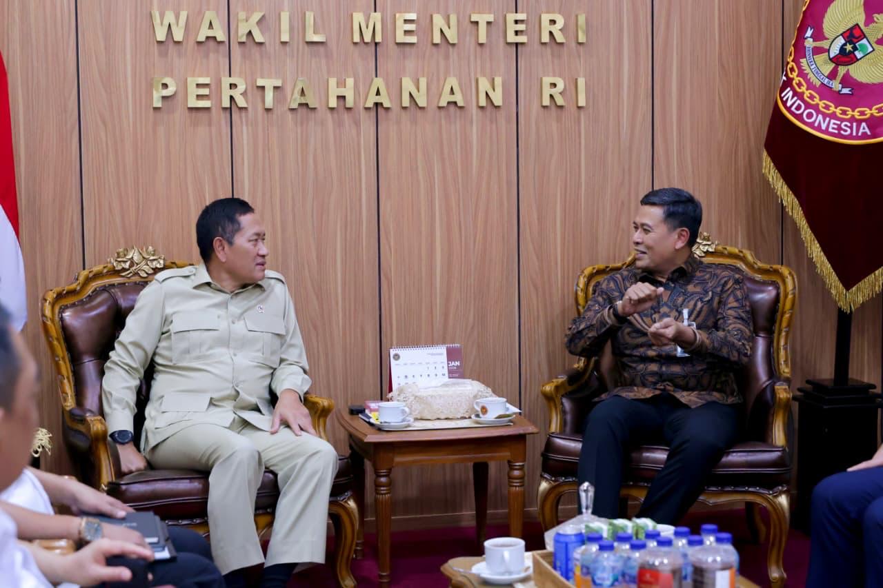 Wamenhan Menerima Kunjungan Direktur Utama Bank Syariah Indonesia