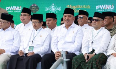 Menhan Dampingi Presiden Hadiri Mujahadah Kubro Satu Abad NU, Tegaskan Persatuan Bangsa