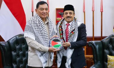 Menhan Sjafrie Menerima Kunjungan Pejabat Baru dari Kedubes Palestina, Perkuat Kerja Sama