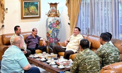 Menhan Sjafrie Silaturahmi ke Laksamana TNI (Purn) Widodo AS, Menyambung Jejak Pengabdian TNI