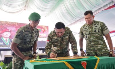 Menhan Tinjau Yonif TP 892 di Way Kanan, Tekankan Kesiapan Tempur dan Dampak Sosial bagi Masyarakat