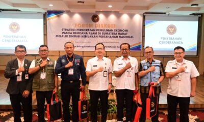 Perkuat Ketahanan Nasional Berbasis Wilayah, Deputi Geoekonomi DPN Bahas Strategi Pemulihan Ekonomi Pascabencana di Sumbar