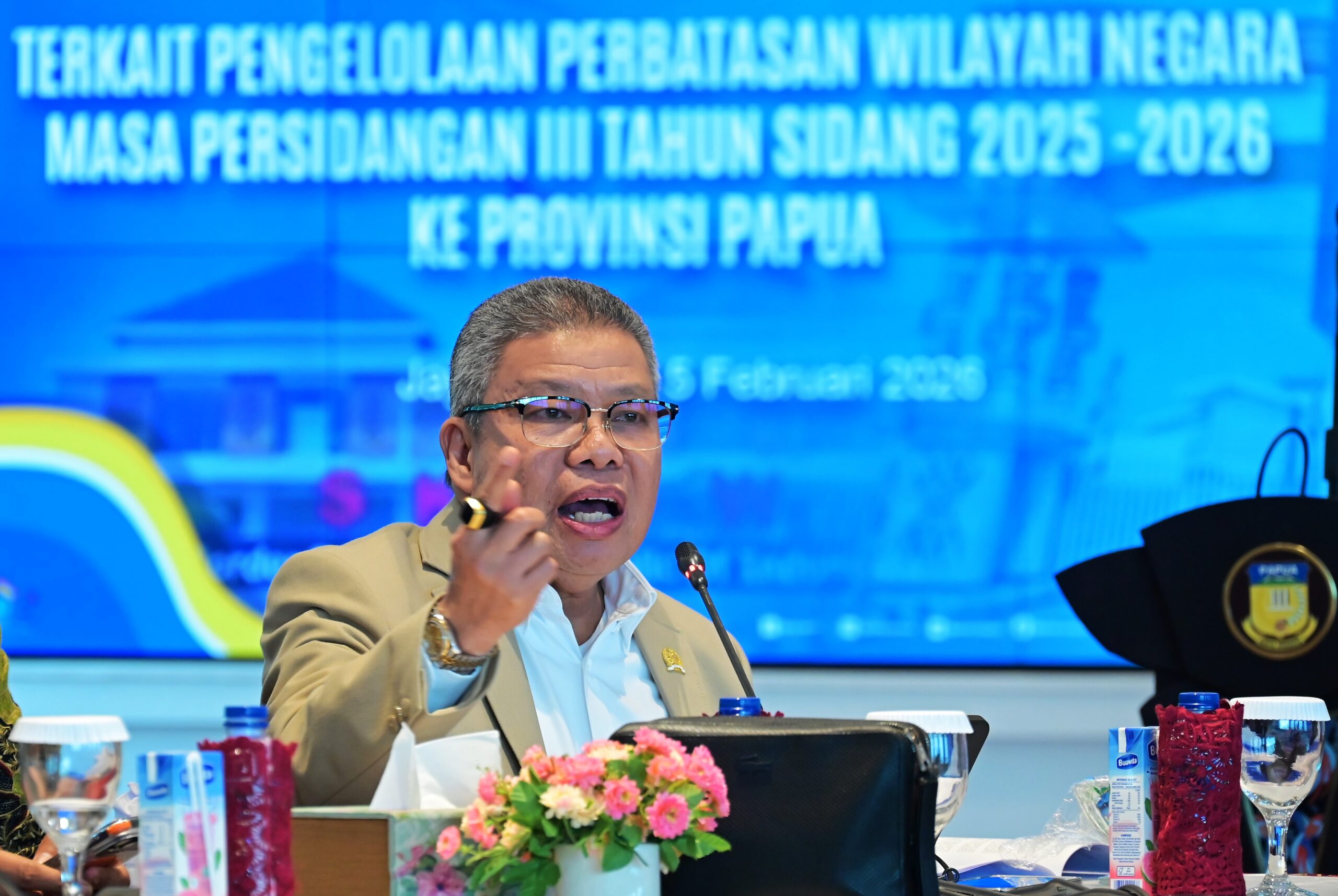 Taufan Pawe: Perbatasan Papua Harus Jadi Wajah Terdepan Kehadiran Negara