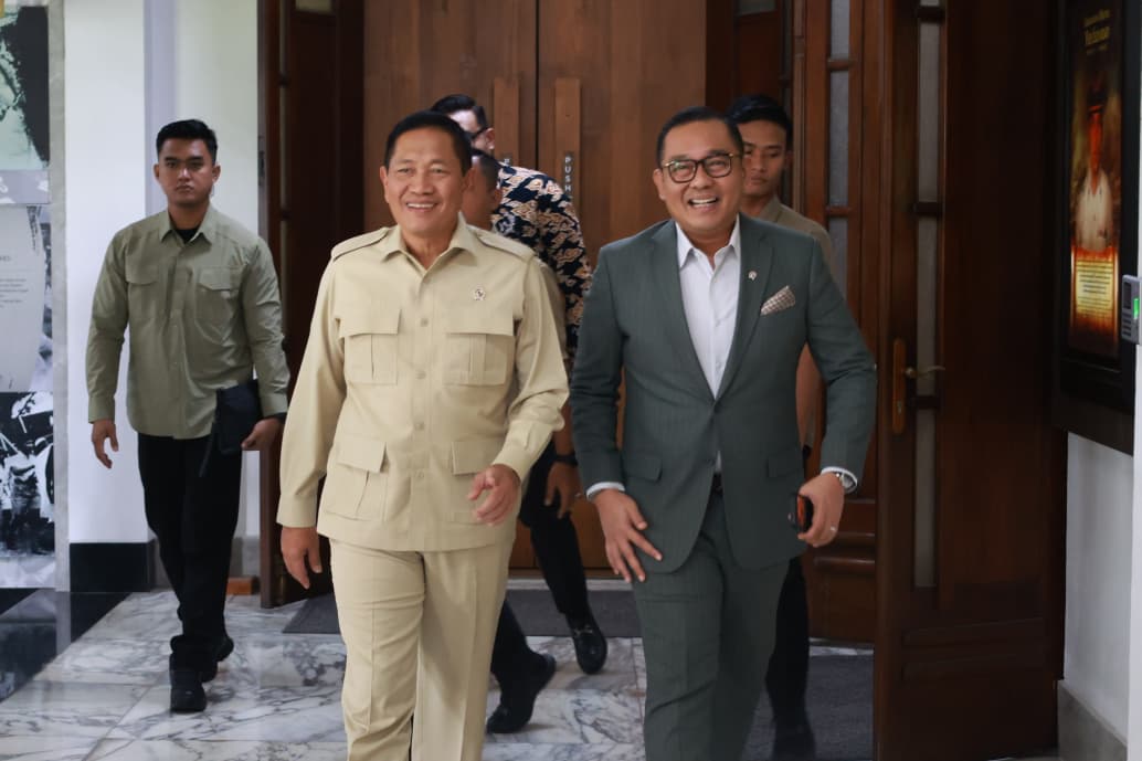 Wamenhan Terima Kunjungan Wamen Investasi dan Hilirisasi/BKPM, Bahas Sinergi Hilirisasi dan Kepentingan Pertahanan Nasional