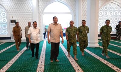 Menhan Resmikan Masjid Bintang Amin Angkasa di Batam, Simbol Sinergi TNI dan Masyarakat