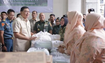 Menhan Tinjau Bazar Ramadan Kemhan, Pererat Kebersamaan dan Kepedulian di Bulan Suci