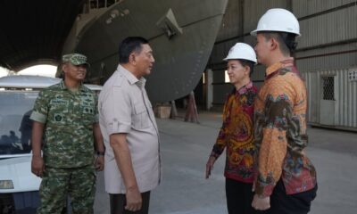 Menhan Tinjau Galangan Kapal di Batam, Dorong Kemandirian Industri Pertahanan Maritim Indonesia
