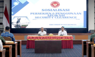 Perkuat Sistem Pengamanan, Karoum Buka Sosialisasi Persekjen Nomor 4 Tahun 2025 dan Penggunaan Security Clearance
