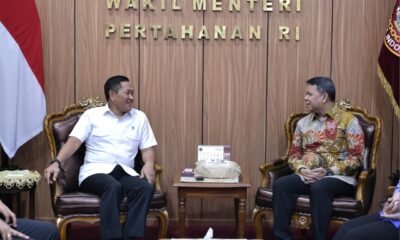 Wamenhan Terima Audiensi B-Universe, Bahas Kolaborasi Informasi Pertahanan