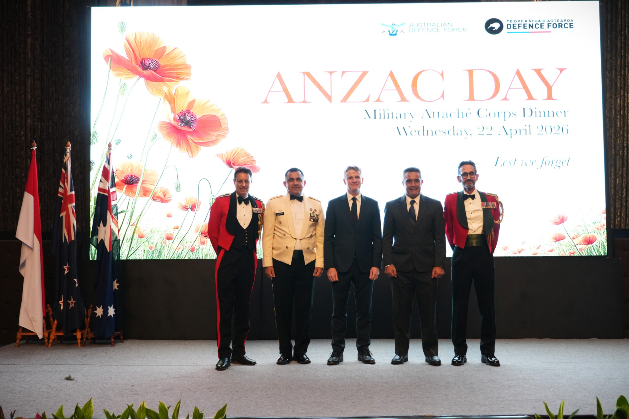 Irjen Kemhan Hadiri Peringatan ANZAC Day