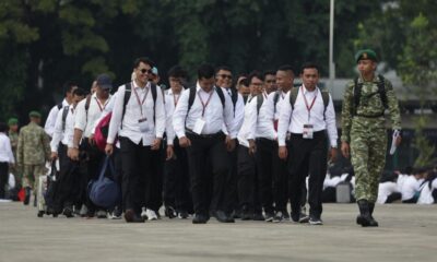 Kemhan Berangkatkan Ribuan ASN Calon Komcad Kementerian/Lembaga Gelombang I Tahun 2026