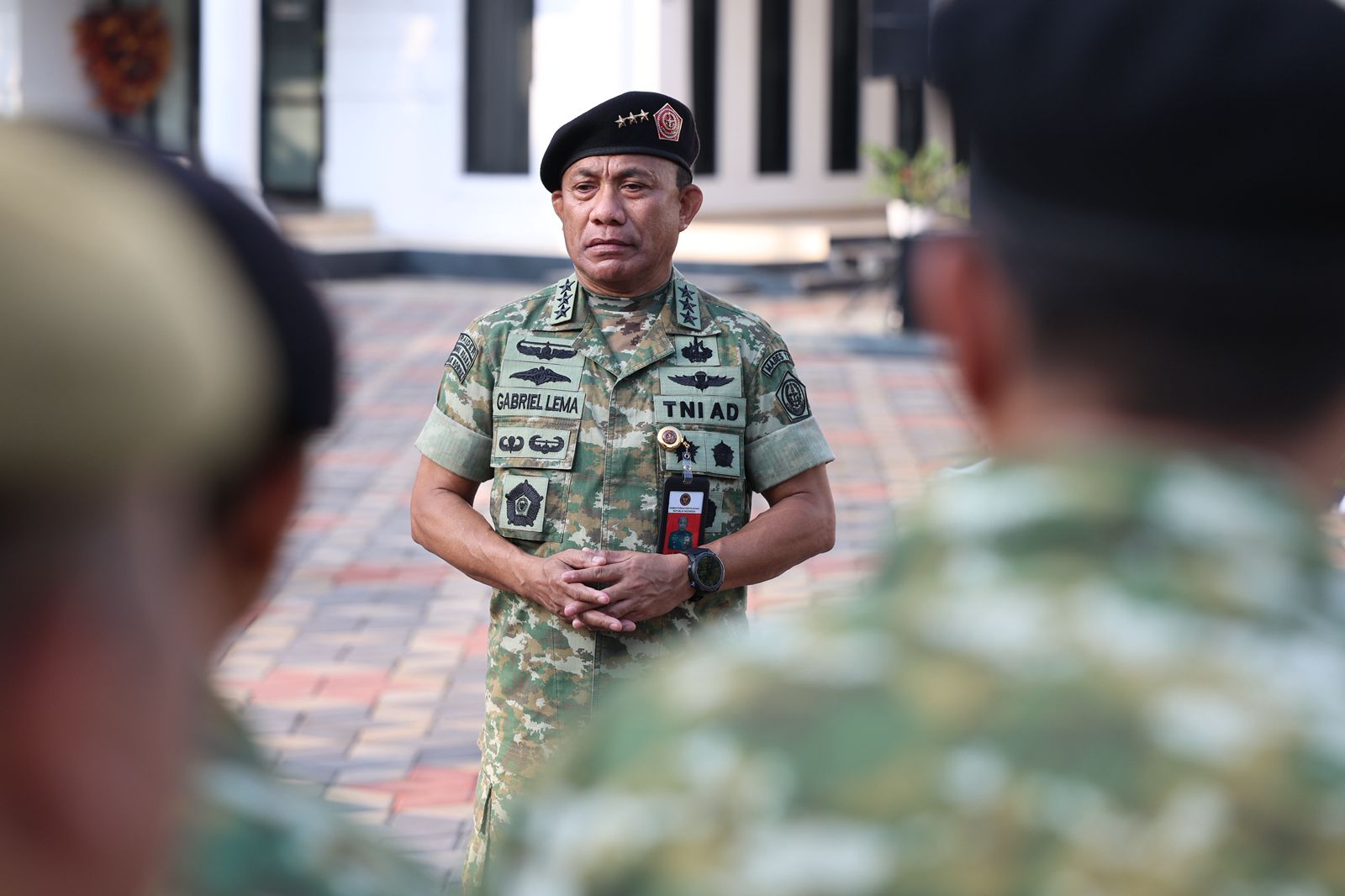 Letjen TNI Gabriel Lema Pimpin Apel Bacadnas, Tekankan Budaya Disiplin dan Komunikasi Efektif