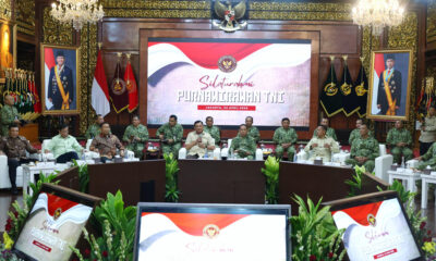 Menhan Bersama Panglima TNI Silaturahmi dengan Purnawirawan TNI, Perkuat Sinergi Hadapi Dinamika Global