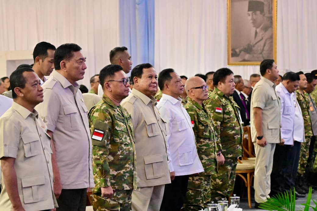 Menhan Hadiri Pengarahan Presiden KPPD Magelang, Tekankan Sinergi Pusat dan Daera