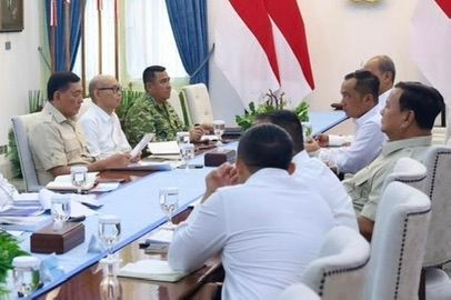Menhan Hadiri Ratas yang Dipimpin Presiden, Bahas Giant Sea Wall Nasional
