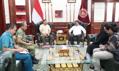 Pererat Hubungan Kelembagaan, Menhan RI Terima Kunjungan LPA Pusat