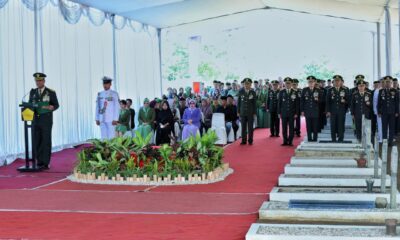 Sekjen Kemhan RI Hadiri Pemakaman Militer Prajurit TNI Gugur dalam Misi Perdamaian Dunia di Lebanon