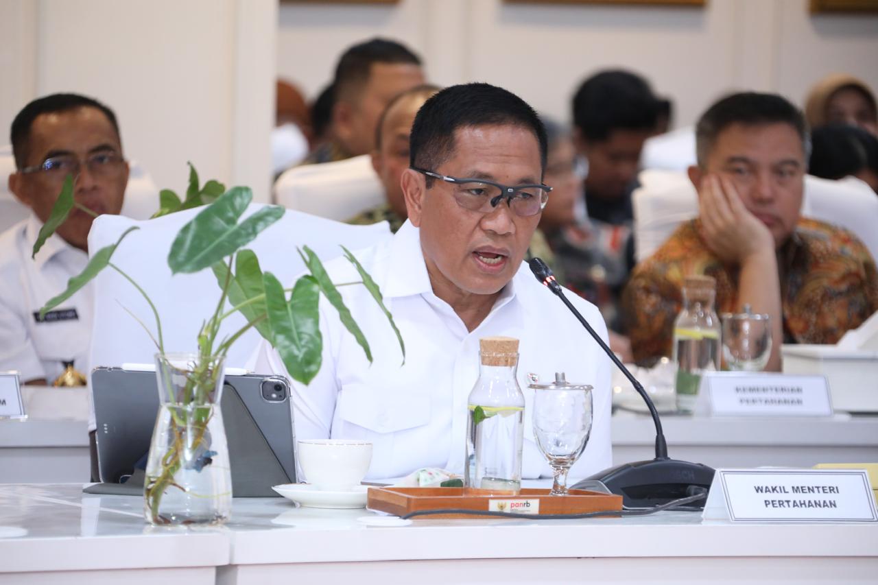 Wamenhan Hadiri Rakor Tingkat Menteri, Kemhan Siap Dukung SDM Program Prioritas Presiden