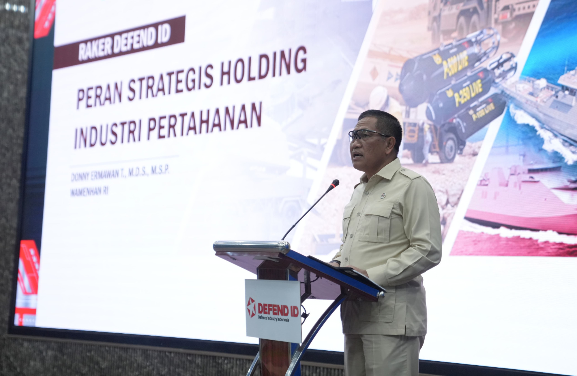 Wamenhan RI Tekankan Kemandirian Industri Pertahanan dalam Raker dan Leadership Development Program Defend ID 2026