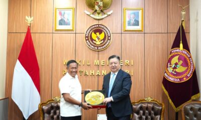 Wamenhan RI Terima Audiensi CEO Aerospace Long-March International (ALIT), Bahas Penguatan Sistem Teknologi Pertahanan