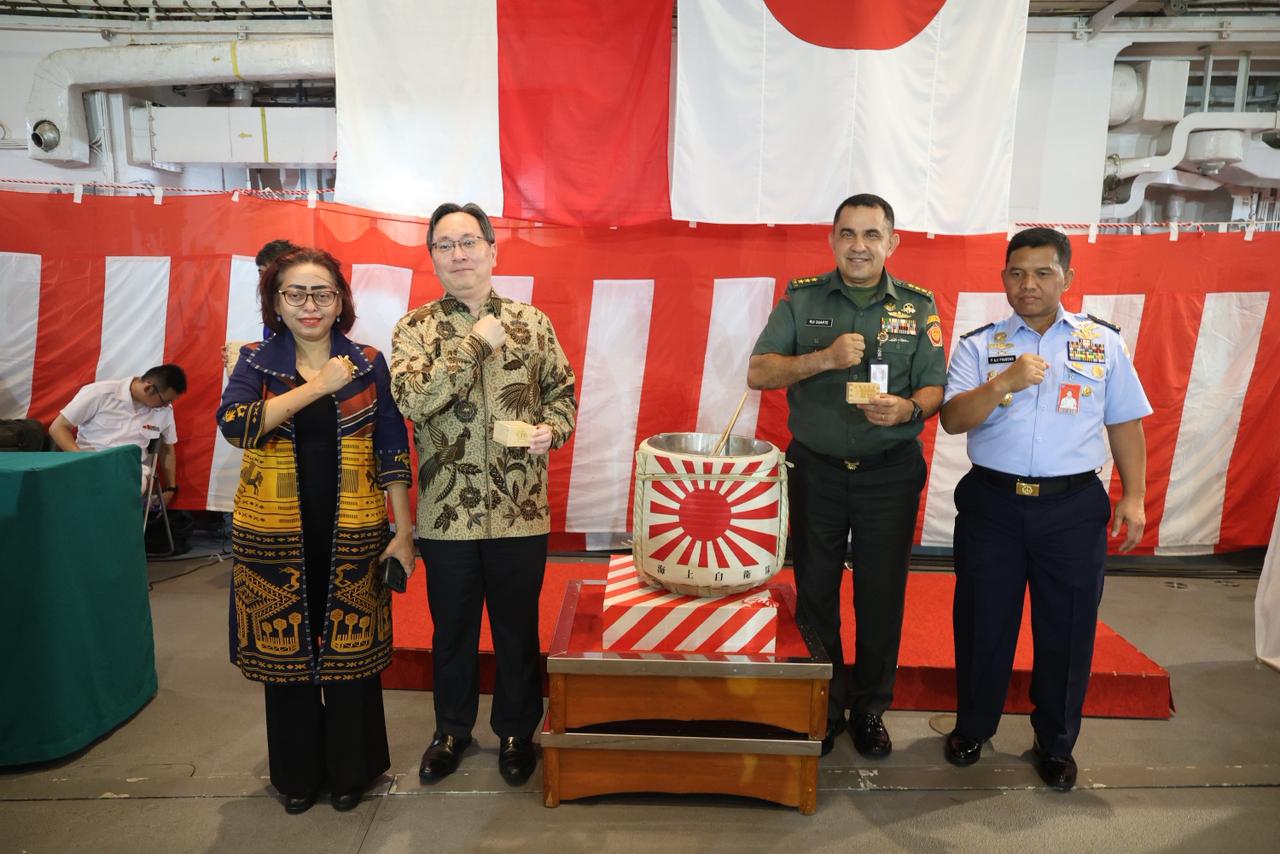 Irjen Kemhan Hadiri Resepsi JS IKAZUCHI, Simbol Eratnya Hubungan Indonesia–Jepang