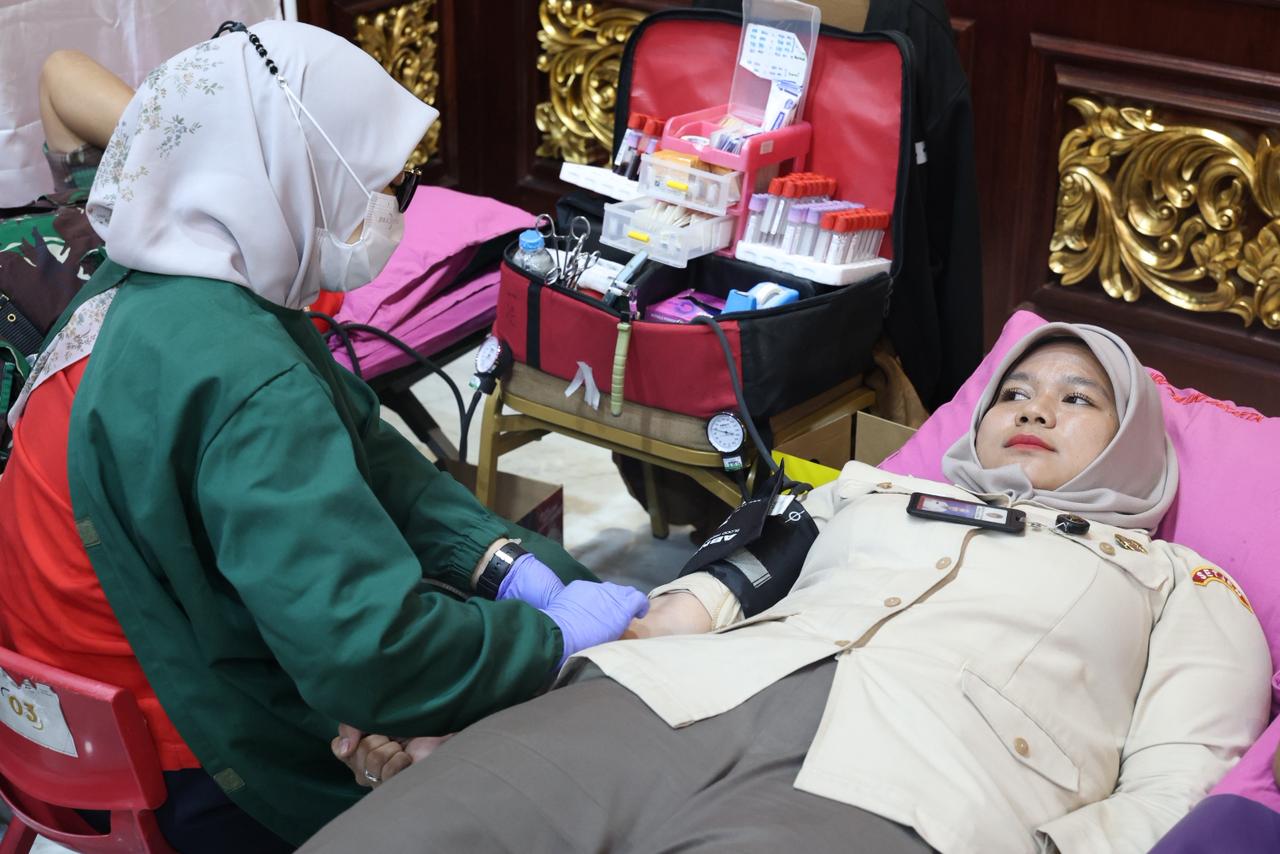 Kemhan Gelar Donor Darah, Wujudkan Semangat Kebangkitan Nasional