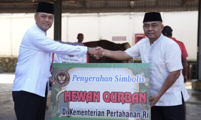 Kemhan Gelar Penyembelihan Hewan Kurban Iduladha 1447 H, Perkuat Kepedulian Sosial dan Semangat Berbagi