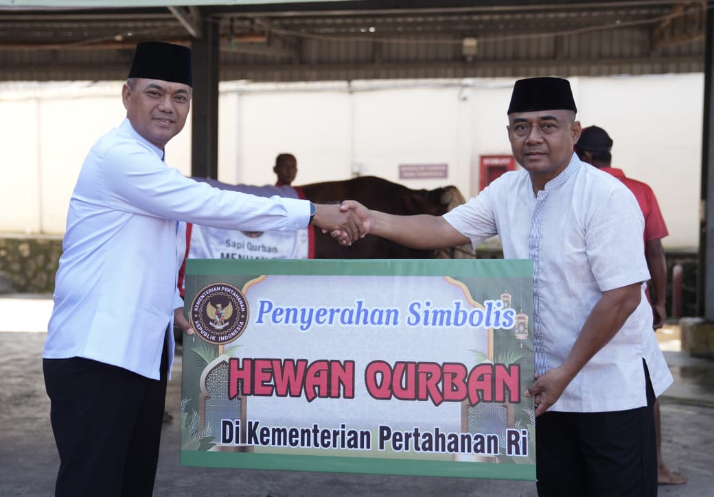 Kemhan Gelar Penyembelihan Hewan Kurban Iduladha 1447 H, Perkuat Kepedulian Sosial dan Semangat Berbagi
