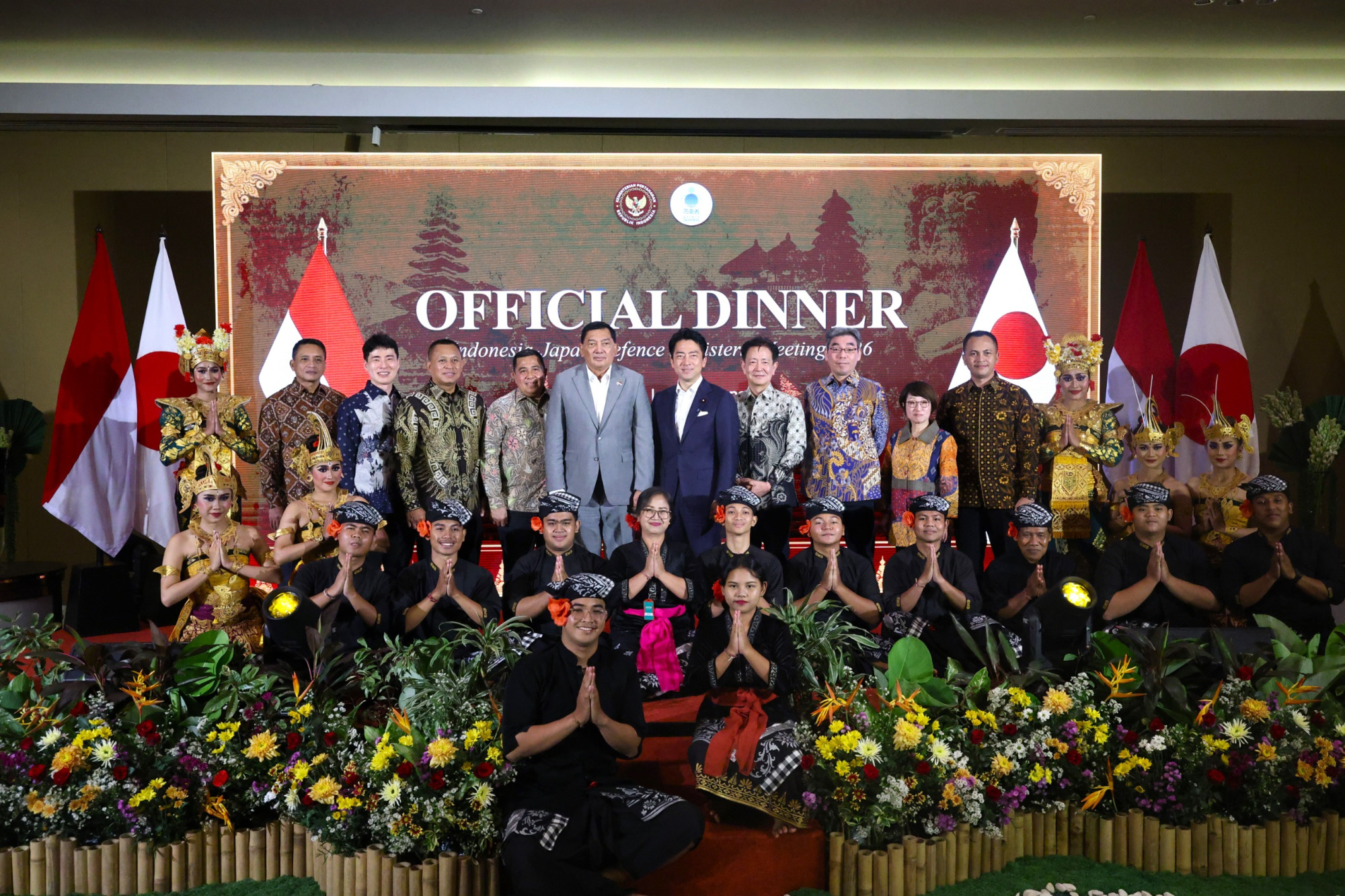 Menhan RI Gelar Jamuan Makan Malam Bersama Menhan Jepang di Bali, Perkuat Persahabatan dan Kepercayaan