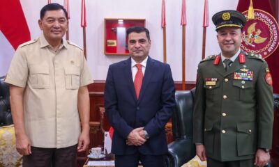 Menhan RI Terima Kunjungan Dubes Kerjaan Yordania untuk Indonesia, Bahas Penguatan Kerja Sama Pertahanan