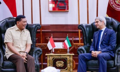 Menhan Sjafrie Terima Dubes Kuwait untuk Indonesia, Bahas Penguatan Kerja Sama Pertahanan