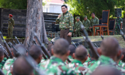 Menhan Tinjau Revitalisasi Rindam XIII/Merdeka, Dorong Peningkatan Kualitas Pembentukan Prajurit TNI