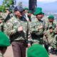 Menhan Tinjau Yonif TP 868/Bantong Sakti di Sulawesi Utara