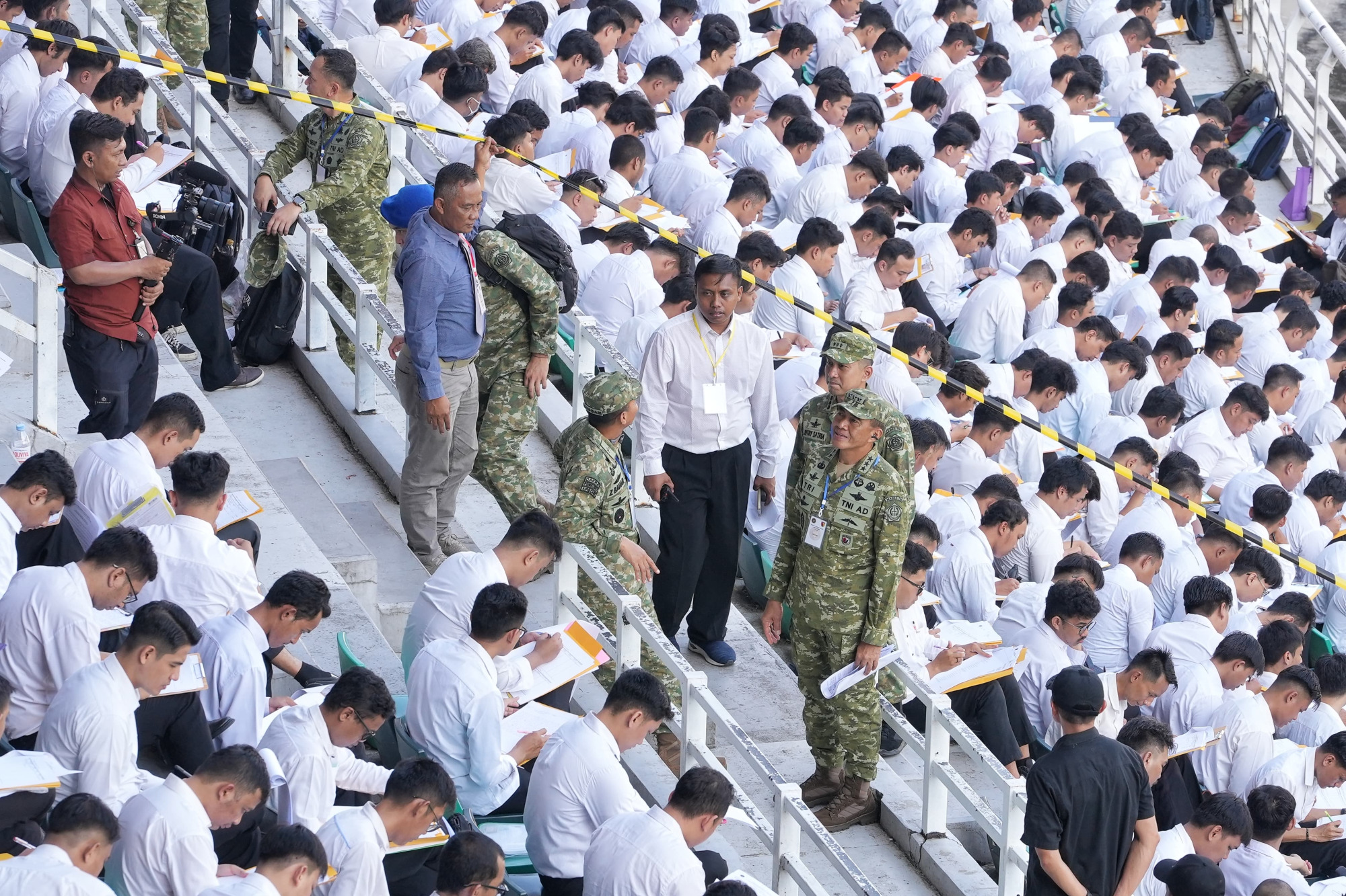 Sekjen Kemhan Tinjau Seleksi SDM KDKMP dan KNMP di Surabaya, Pastikan Transparansi dan Akuntabilitas Seleksi Nasional