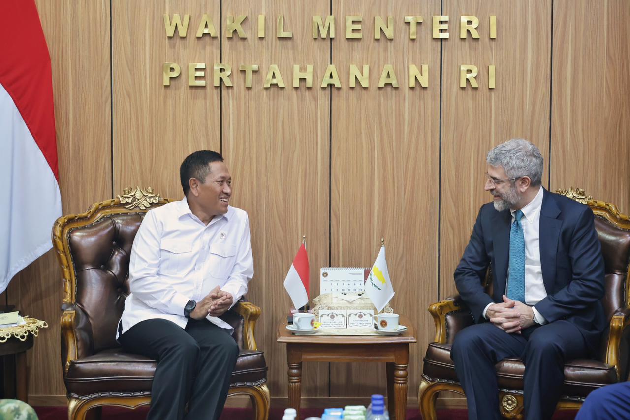 Kemhan RI dan Siprus Bahas Kerja Sama Riset dan Inovasi Teknologi Pertahanan