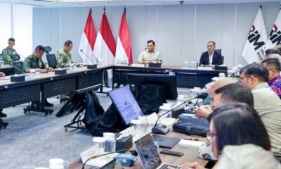 Menhan RI Pimpin Pertemuan Bahas Pengembangan Mineral Strategis untuk Mendukung Industri Pertahanan Nasional