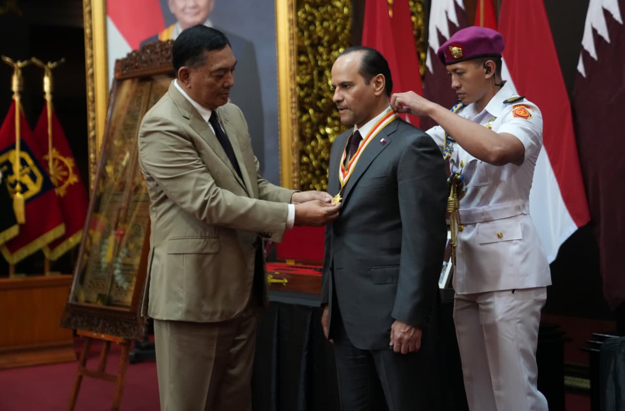 Menhan RI Terima Kunjungan Wakil Perdana Menteri sekaligus Menteri Negara Urusan Pertahanan Qatar, Perkuat Kerja Sama Pertahanan Bilateral