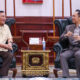 Menhan RI Terima Menko Infrastruktur dan Pembangunan Kewilayahan