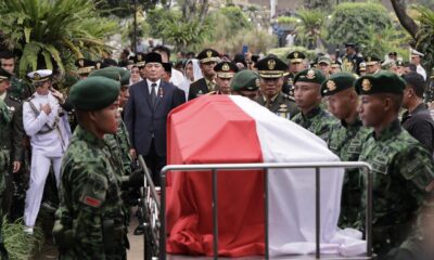 Menhan Sjafrie Pimpin Upacara Pemakaman Militer Almarhum Jenderal TNI (Purn) Ryamizard Ryacudu di TMP Kalibata