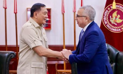 Menhan Sjafrie Terima Kunjungan Kehormatan Duta Besar Maroko, Perkuat Hubungan Bilateral