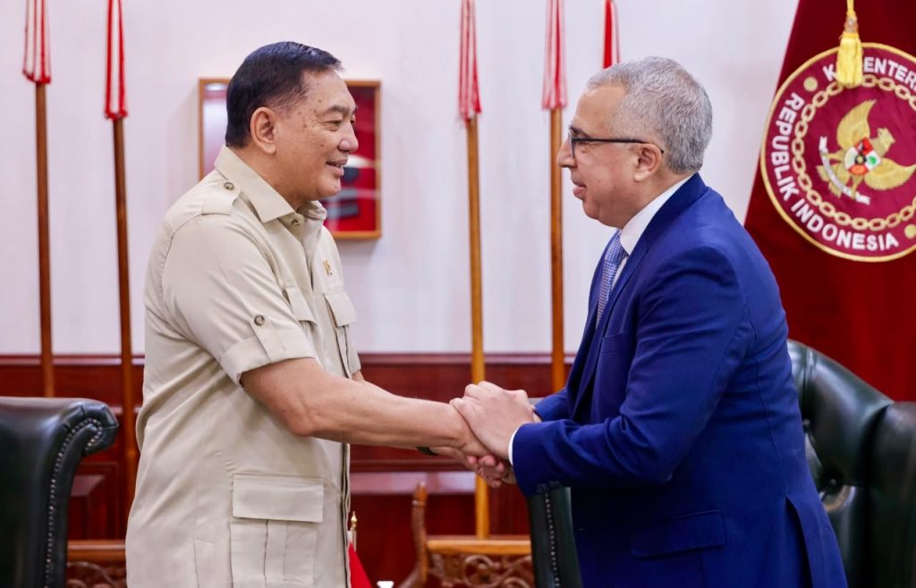 Menhan Sjafrie Terima Kunjungan Kehormatan Duta Besar Maroko, Perkuat Hubungan Bilateral