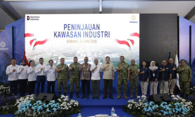 Menhan Tinjau Perkembangan Proyek Mobil Nasional di Subang
