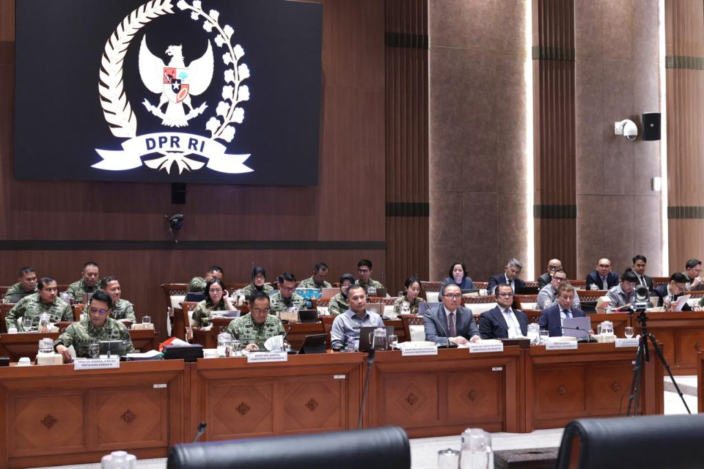 Sekjen Kemhan Hadiri Rapat Dengar Pendapat Komisi I DPR RI Bahas Ratifikasi Kerja Sama Pertahanan Dengan Turki Dan Malaysia