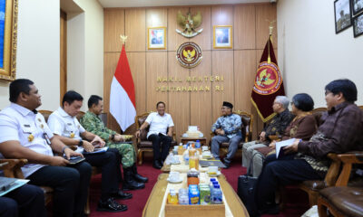 Wamenhan RI Terima Kunjungan Rektor UI, Bahas Kerja Sama Penyelenggaraan Kelas Khusus International FISIP dengan Kemhan
