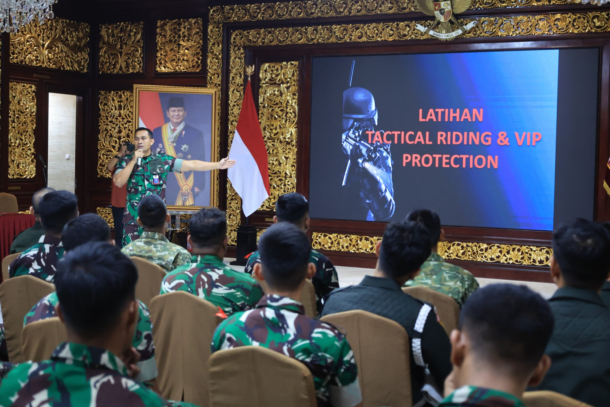 Bagpam Roum Setjen Kemhan Gelar Pelatihan Tactical Riding & VIP Protection Tingkatkan Profesionalisme Personel Pengamanan