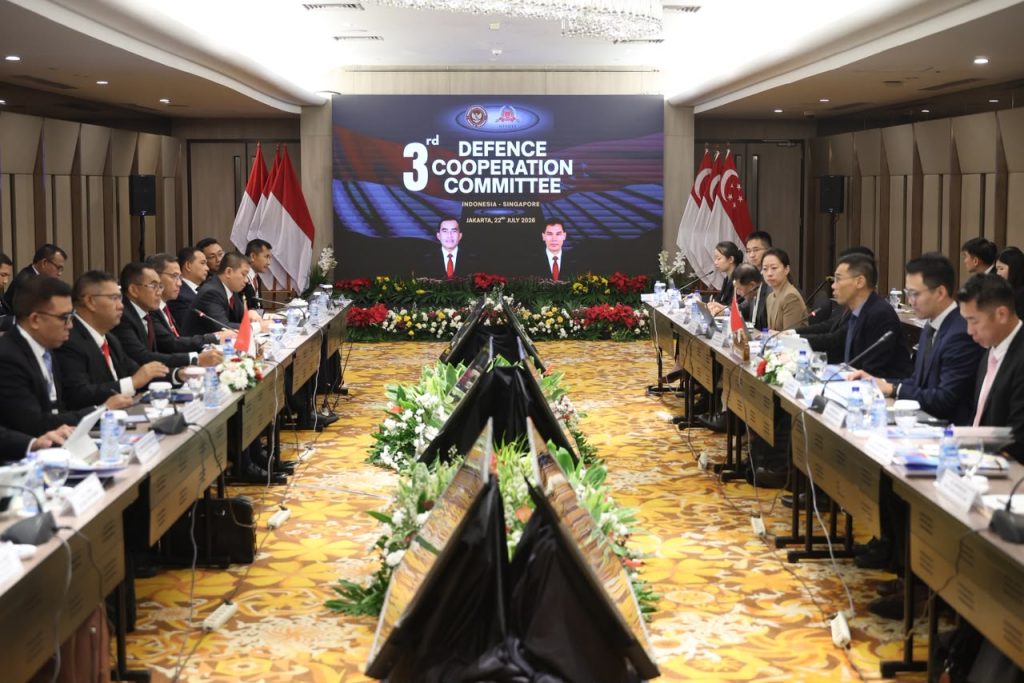 Indonesia dan Singapura Perkuat Kemitraan Strategis Pertahanan pada Pertemuan Ke-3 Defence Cooperation Committee
