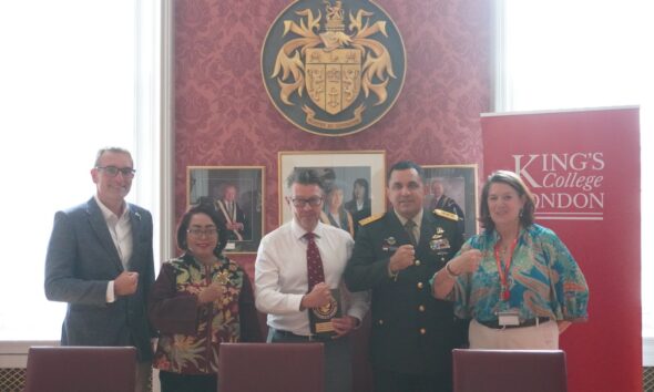 Irjen Kemhan RI Perkuat Kerja Sama Pendidikan Pertahanan dengan King’s College London